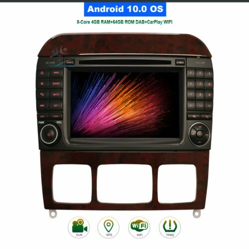 Unités principales de systèmes stéréo DAB + double DIN pour véhicules Mercedes-Benz