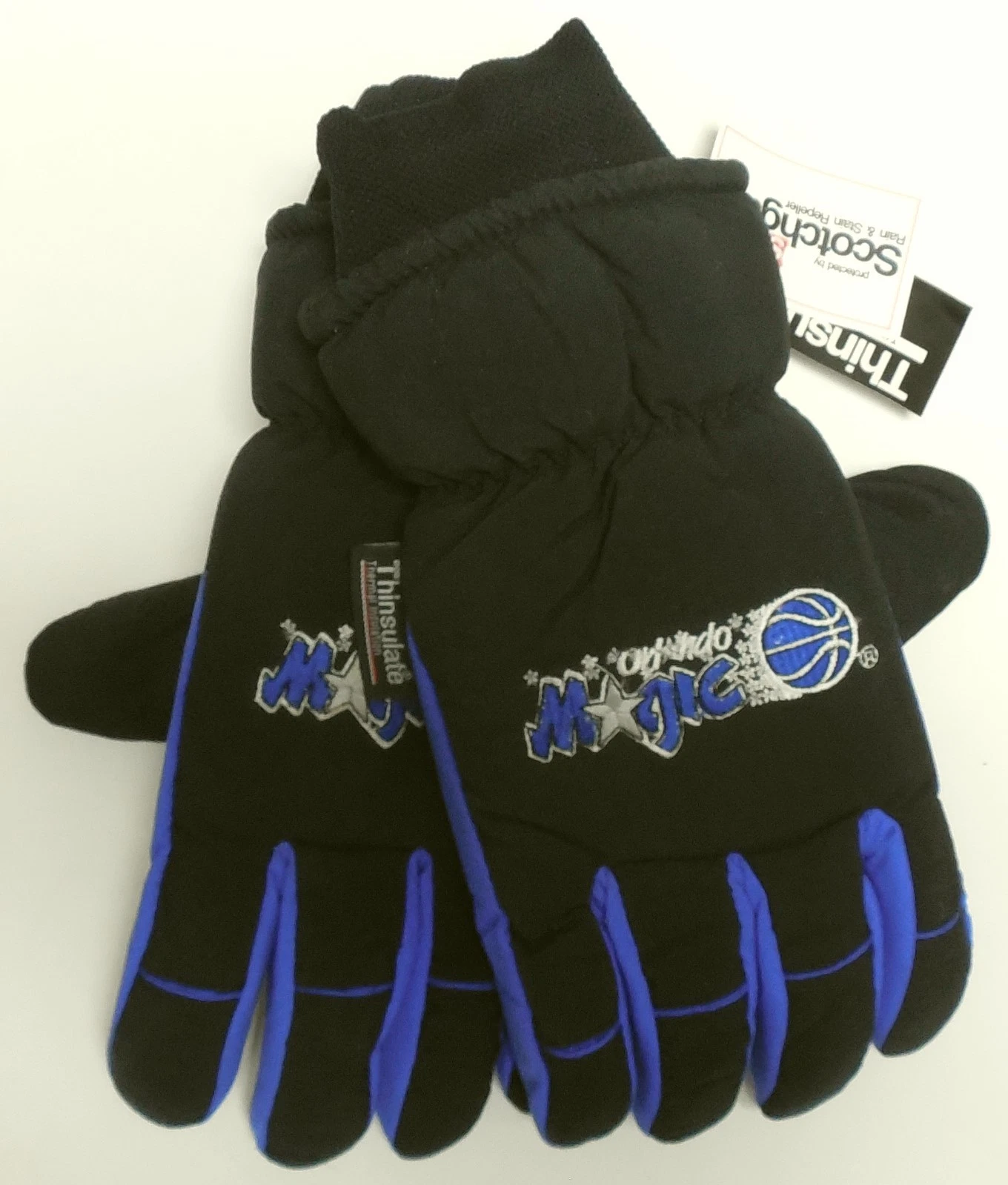 THINSULATE INSULATE 3M ORLANDO MAGICS TEAM NBA BASKETBALL SKI SNOW HAND GLOVES