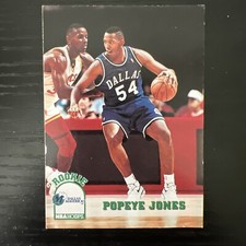 1994 SKY BOX NBA HOOPS # 321 POPEYE JONES  Rookie Dallas Mavericks