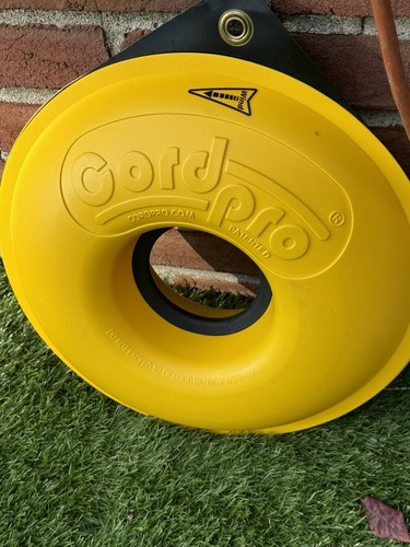 Cordpro CP-100 Residential Cord and Small Hose Organizer Yellow Large