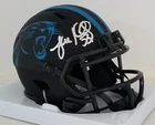 LUKE KUECHLY signed Carolina Panthers ECLIPSE Speed Mini HELMET autograph CMC