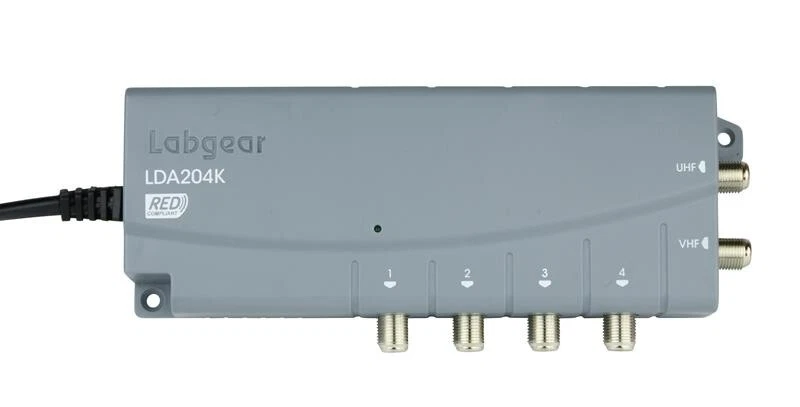 Labgear 4-Output TV Aerial Amplifier 4G-5G Filtered Professional Signal Booster - Image 2 of 3