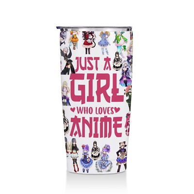 Jztco Anime Gifts Anime Merch 20 oz Tumbler Kawaii Stuff Anime Stuff Manga Co...