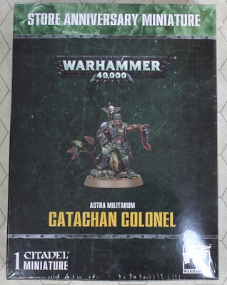 WH40 IG Store Anniversary Limited CATACHAN COLONEL - Warhammer 40k