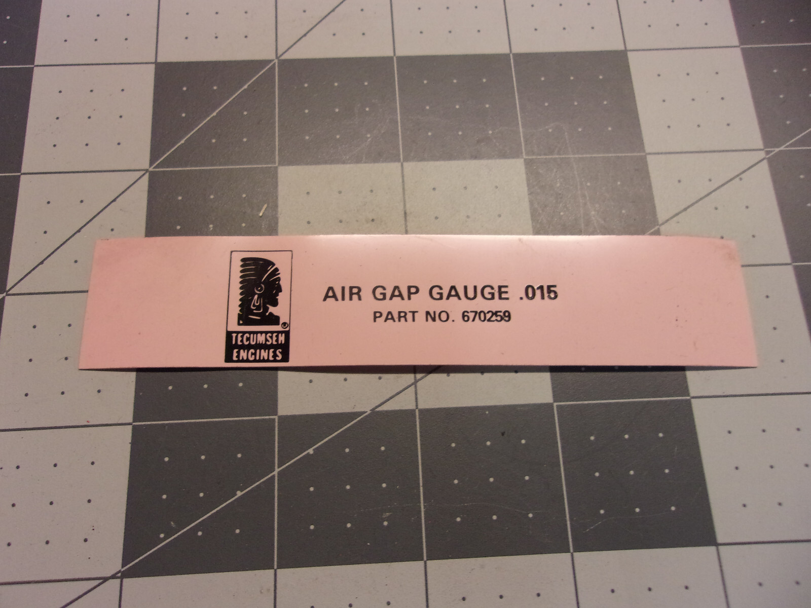 Tecumseh 670259 Air Gap Gauge .015 eBay