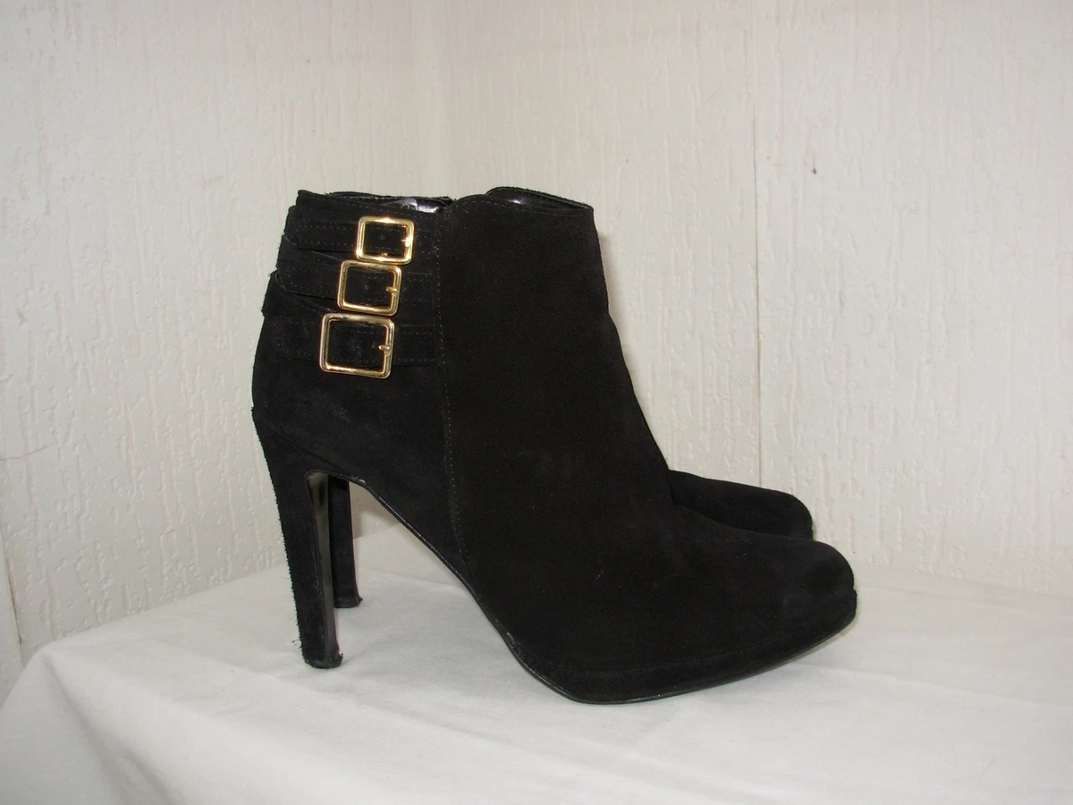 ANDRE Boots P.39 chausse petit 38 5 39 Daim noir eBay