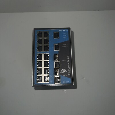 Moxa EDS-518A Managed Gigabit Ethernet Switch