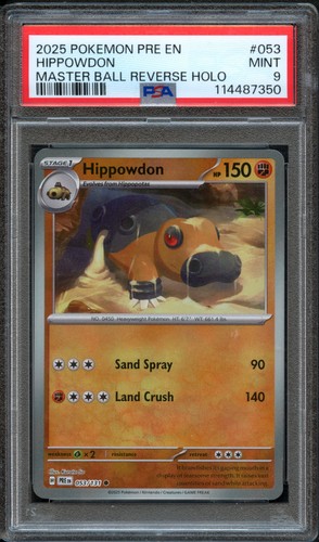 Hippowdon graded PSA 9 for sale on eBay