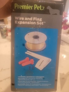 Premier Pet Wire and Flag Expansion Set GRFA-500 Expand In-Ground Fence 500 Feet