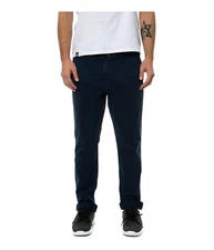 Fourstar Clothing Mens The Fourstar Carroll Casual Chino Pants, Blue, 30W x 32L