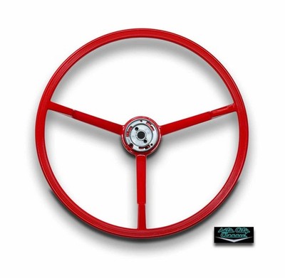 1963 1964 Ford Galaxie Steering Wheel 17" Red New 63 64 500 | eBay