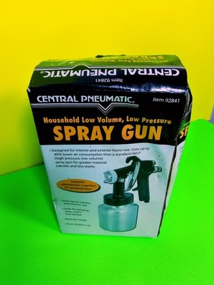 Central Pneumatic Spray Gun Item 92841 1/4