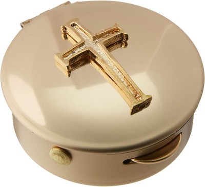 Cathedral Art Metal (Abbey & CA Gift) 1.5''x1.5''x.5'', Brass 