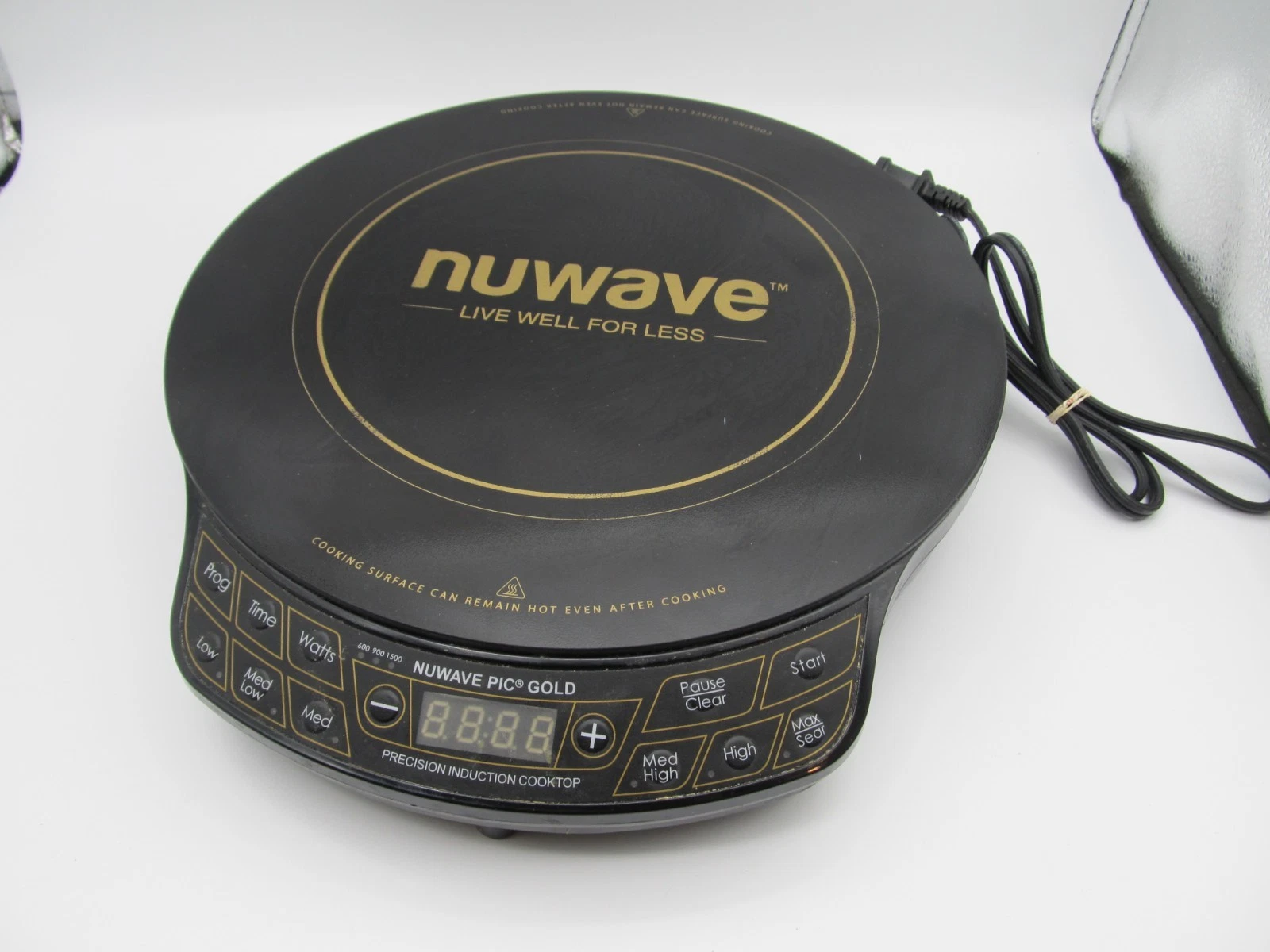 NuWave PIC Gold Precision Induction Cooktop – Portable Countertop Cooker