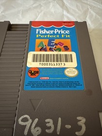 Fisher Price Perfect Fit Nintendo NES Authentic Cartridge Tested Working