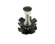 Replacement Bicycle 1-1/8" Star Nut w/ Bolt Threadless Headset Fork Stem.