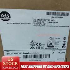 NEW AB 20G11ND014AA0NNNNN PowerFlex 755 AC Free Fast Ship US Free Tax