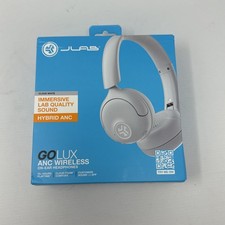 JLab Go Lux ANC Wireless Headphones Cloud White NEW