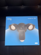 Ring Floodlight Cam Plus Outdoor Camera 1080p Brand New Sealed Black