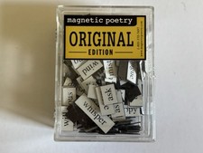 Vintage MAGNETIC POETRY Original Edition Word Magnets