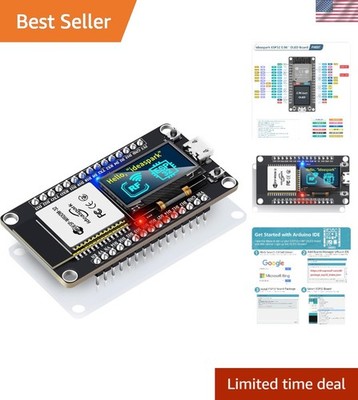 Soldered OLED Development Board with 240MHz Processor for Seamless IoT Projects