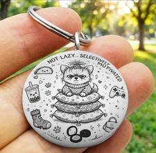 Dog Puppy Pet Animal Kitty Hot Funny Stainless Keychain Art Joke Family Sweet