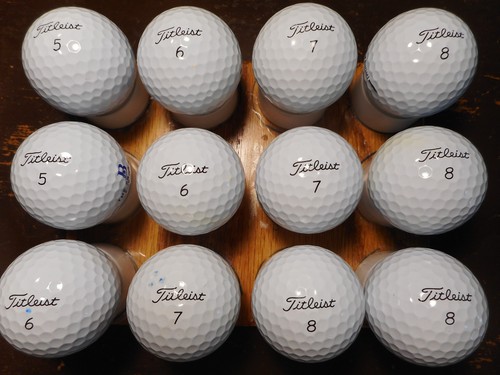 12 Titleist 2025/2026 Pro V1 HIgh Numbers Mint AAAAA Used Golf Balls