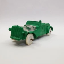 Auburn Rubber 1920's Ford Roadster with Driver #512 Green & Silver