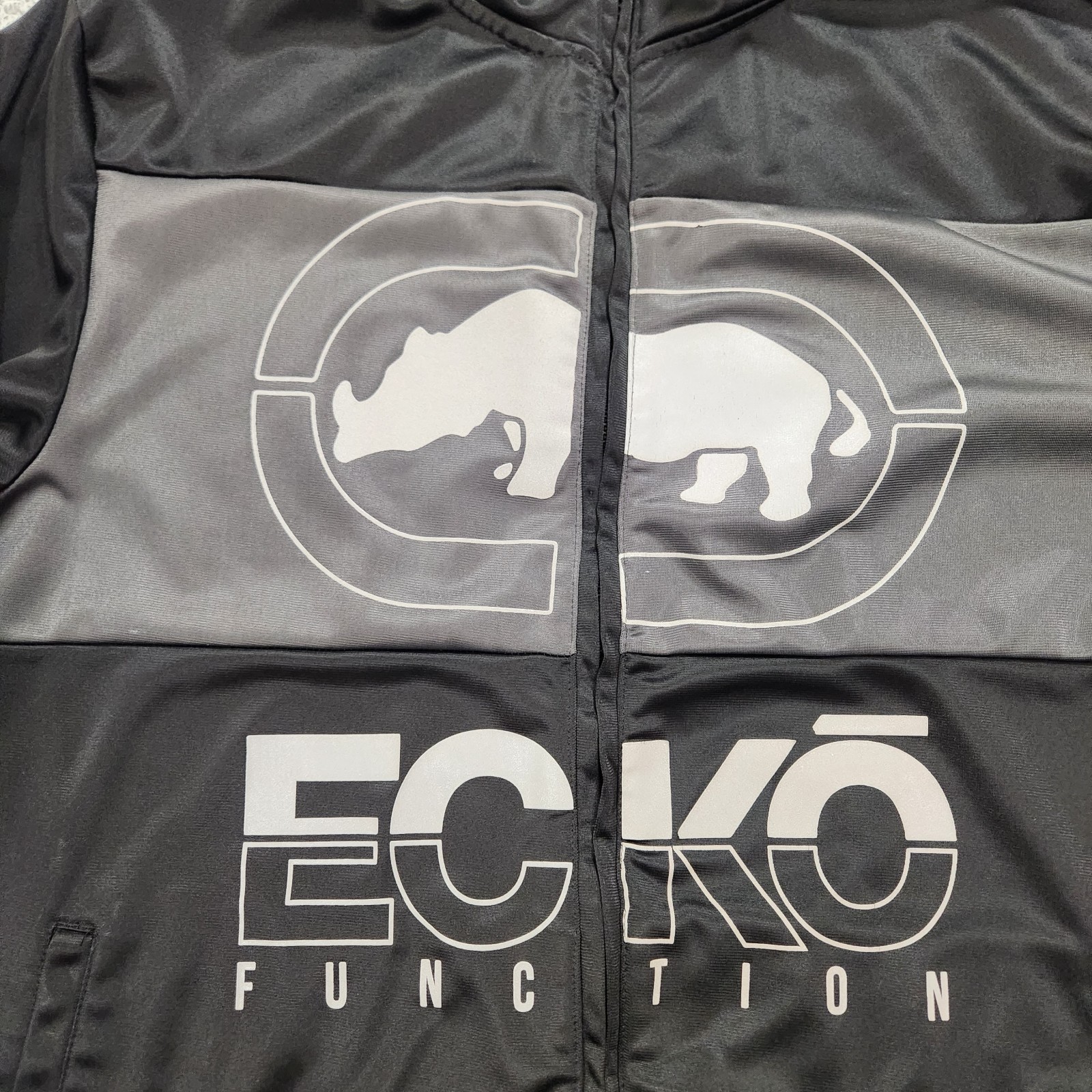 Ecko Function Jacket Mens Large Black Full Zip Tr… - image 3