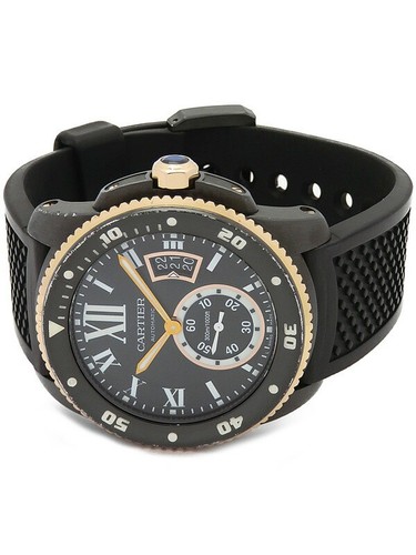 Cartier Calibre de Cartier Diver Carbon Watch W2CA0004 Men #T124 - Picture 2 of 9