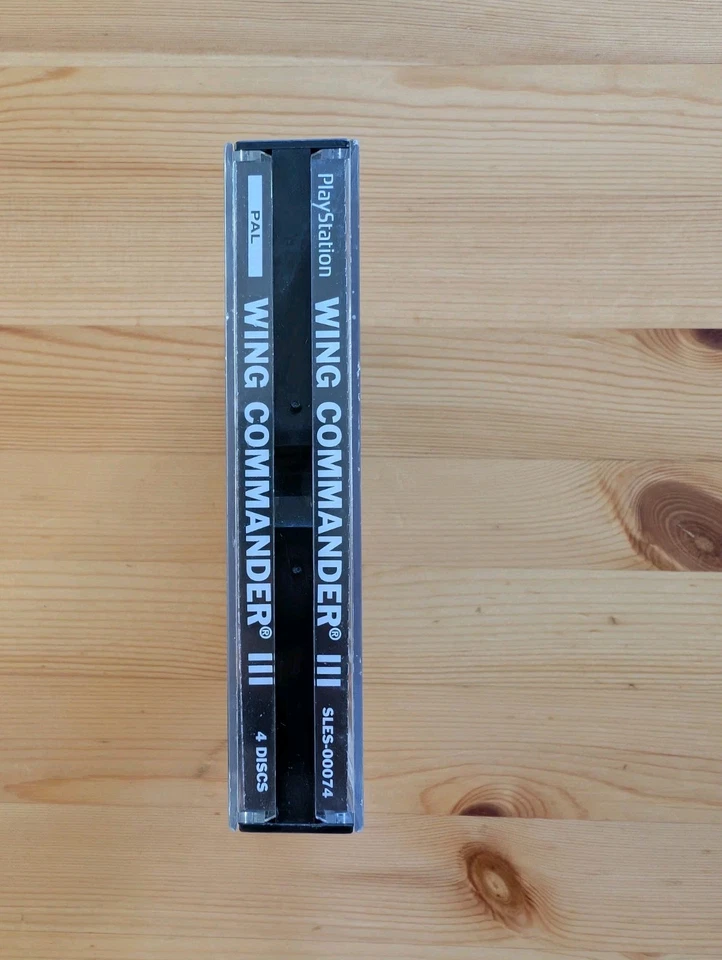 PS1 Playstation 1 Game Wing Commander 3 Heart Of The Tiger 4 X Disk Set - Image 4 of 4