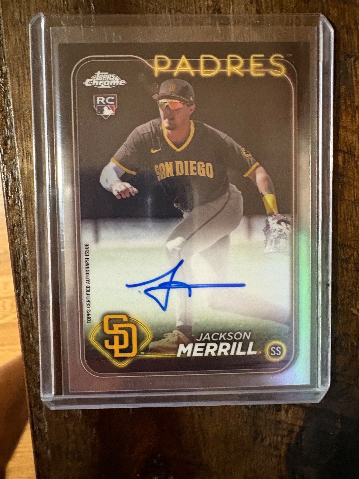 2024 Topps Chrome - Jackson Merrill Auto RA-JME (AU, RC)