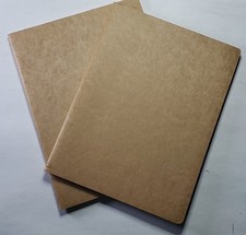 2 of Moleskine Classic Notebook Tan Soft Cover XL 7.5" x 9.5" Plain/Blank 192pgs