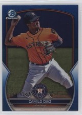 2023 Bowman Draft Chrome Blue Refractor 112/150 Camilo Diaz #BDC-129 03j5