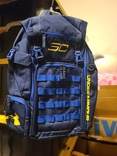 Zaino Under Armour Steph Curry SC30 OSFA grande borsa tempesta adulto blu giallo