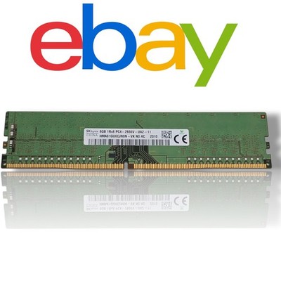   SK hynix 8GB DDR4-2666 Desktop RAM PC4-2666V- 288Pin  Gebrauchte   #1820
