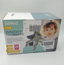 Fillikid Zusatzsitz für Filliboard + Filliboard 180° Sitz schwarz NEU