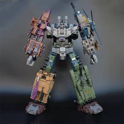 Jinbao Bruticus Decepticon Giant Warbotron Robot- Oversized Action Figure NO BOX