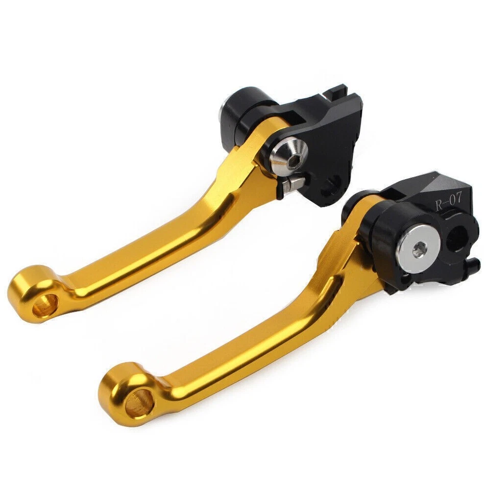 Palanca embrague freno pivote para Honda CRF250R 2007-2022 CRF450R 07-20 dorado Foto 2 de 4