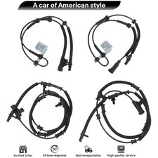 4x ABS Wheel Speed Sensor Front & Rear For Volkswagen 2009-2011 Routan US Stock