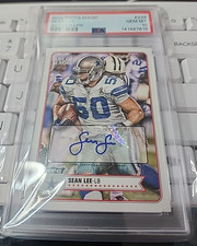 SEAN LEE 2012 TOPPS MAGIC PSA 10 Pop. 6     #229 DALLAS COWBOYS AUTOGRAPH