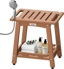 Shower Bench Seat, Non-Slip Shower Benches for inside Shower to Sit On, HDPE Wat