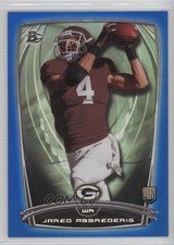 2014 Bowman Rookies Blue Foil 40/499 Jared Abbrederis #76 1m8