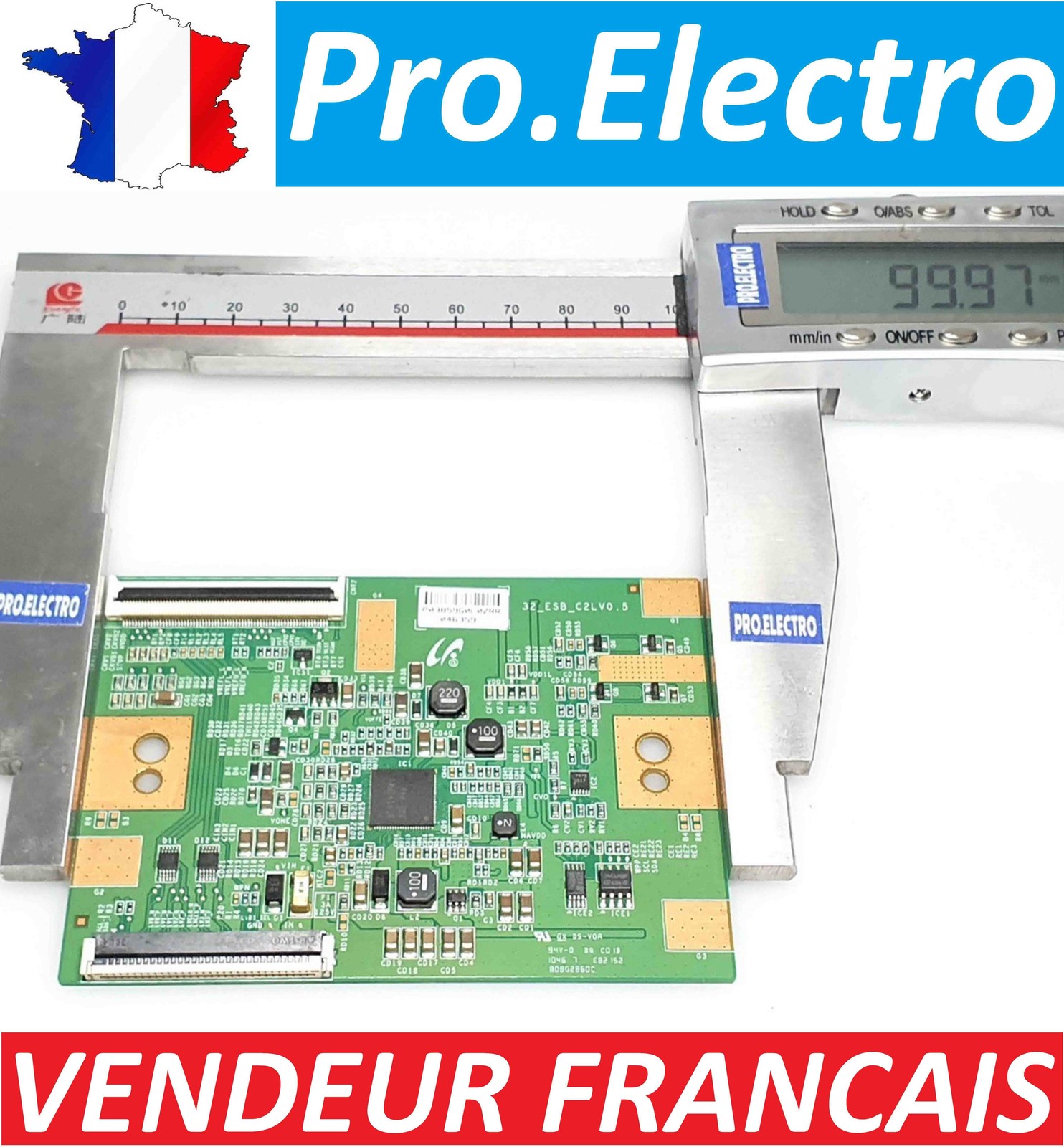 Pièce TV Sony KDL-32EX421 platine T-CON LJ94-03859G écran LCD 32p
