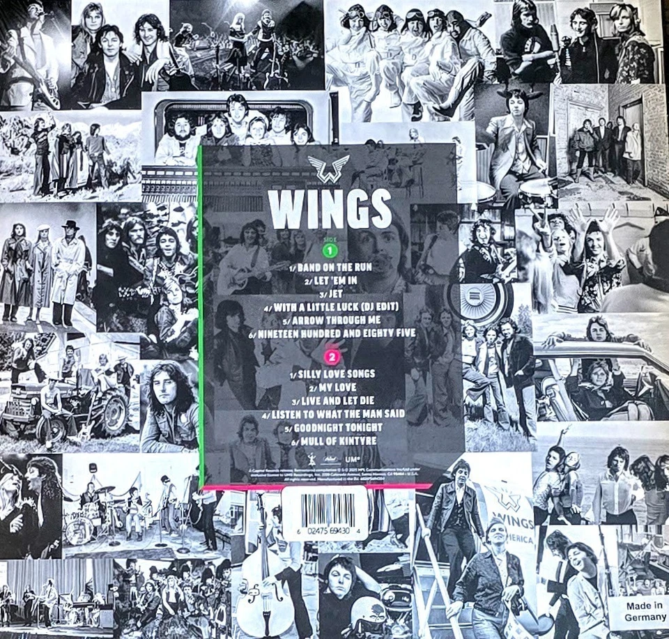 PAUL MCCARTNEY & WINGS - WINGS - 180-GRAM VINYL LP " NEW, SEALED " - Image 2 of 2
