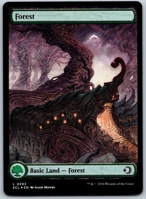 Forest (0283) Foil L Lorwyn Eclipsed 283 NM