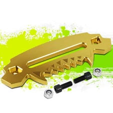 10" ALUMINUM BEAST STYLING HAWSE FAIRLEAD SYNTHETIC WINCH ROPE LEAD GUIDE GOLD