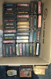 Atari Intellivision Game Lot Bundle 50+ Games Authentic Fast Shipping 