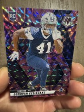 2025 Panini Mosaic - Rookies Donovan Ezeiruaku #337 Purple Scope Prizm (RC)