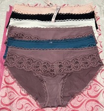 6 Victoria's Secret Body by Victoria Lacie Bikini Panties Medium New with Tags